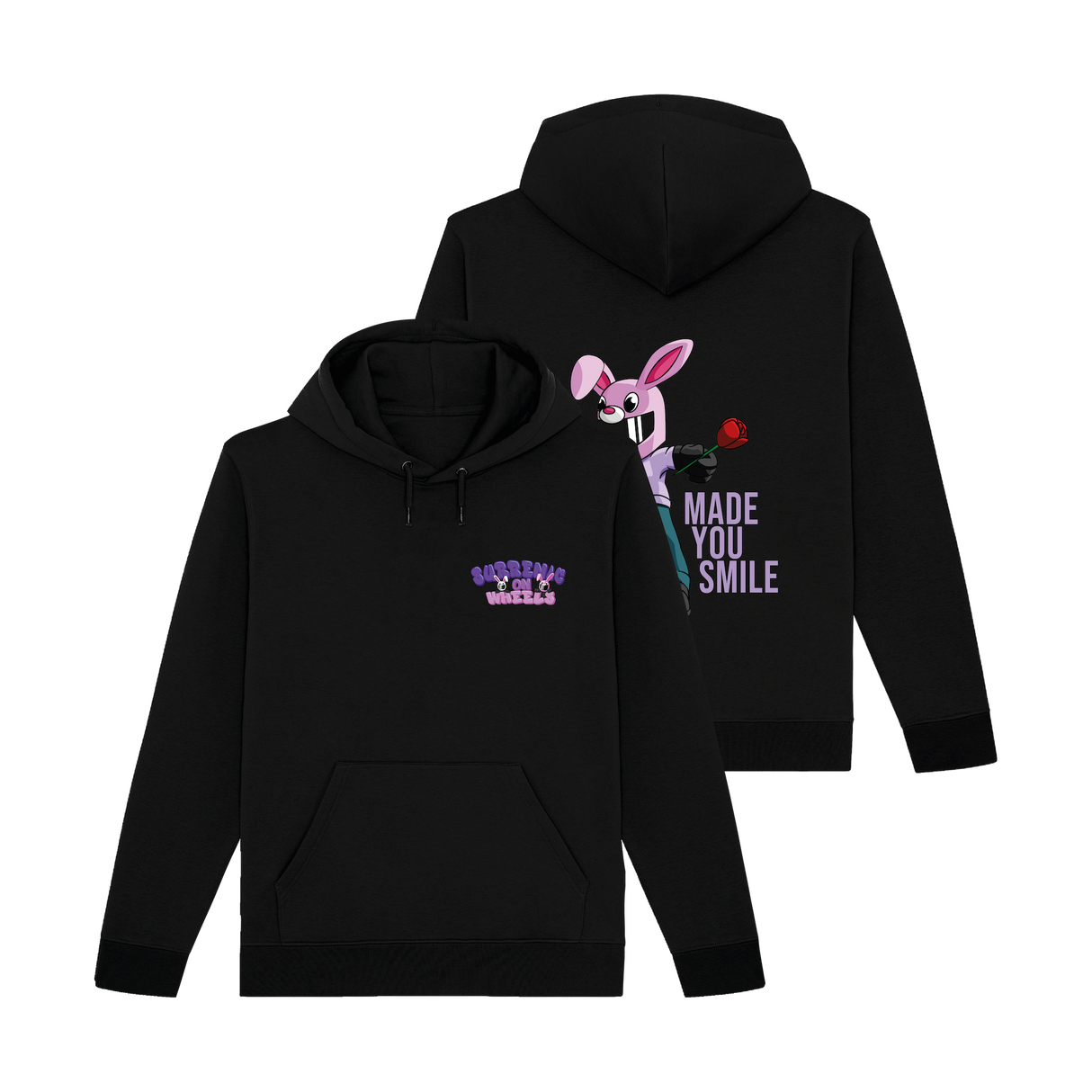 Surrenic on Wheels – Rose Bunny Hoodie