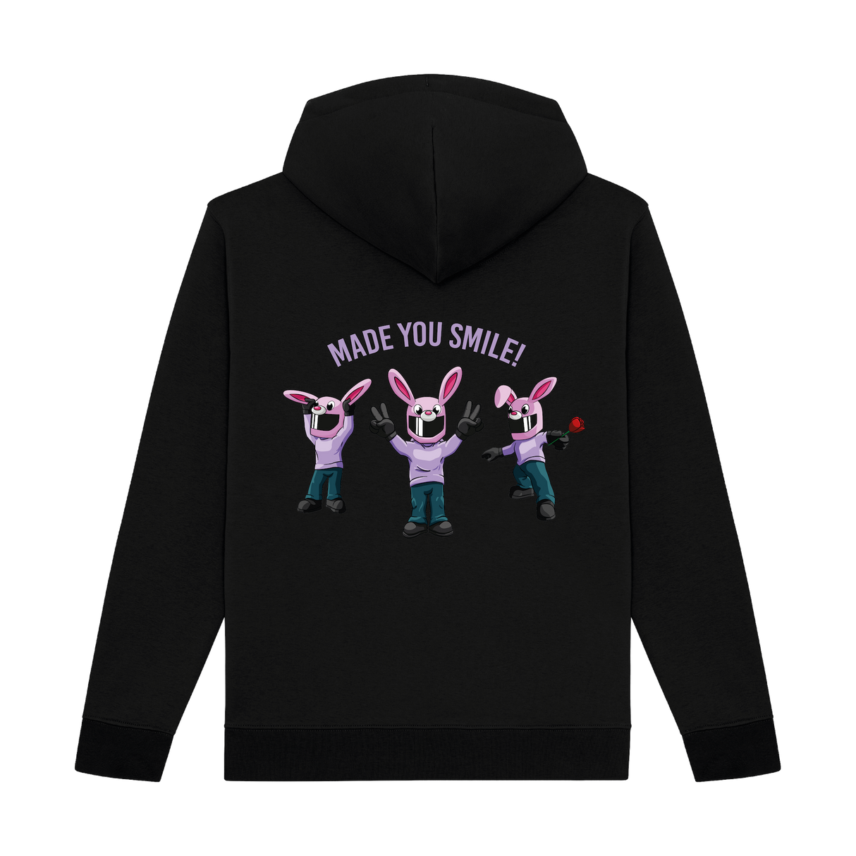 Surrenic on Wheels – De 3 Musketiers Bunny Hoodie