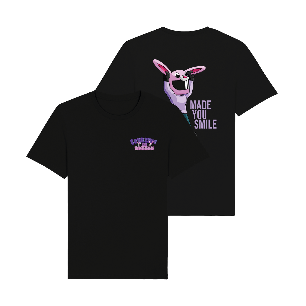 Surrenic on Wheels – Floppy Bunny T-shirt