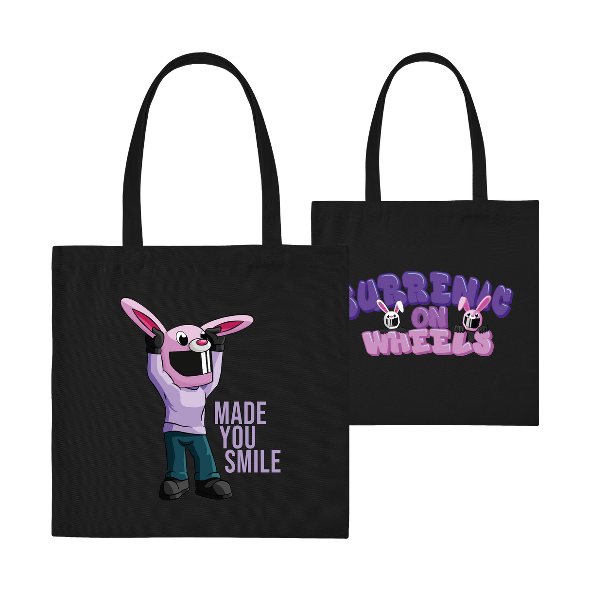 Surrenic on Wheels – Floppy Bunny Totebag