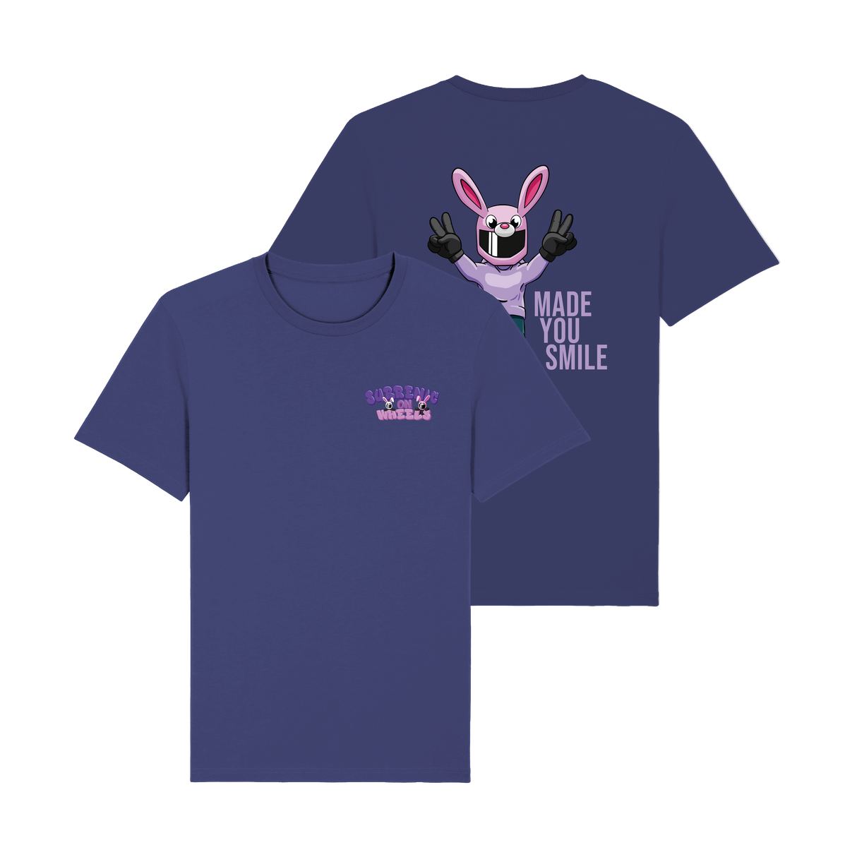 Surrenic on Wheels – Peace Bunny T-shirt