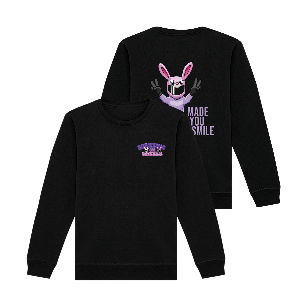 Surrenic on Wheels – Peace Bunny Sweatshirt