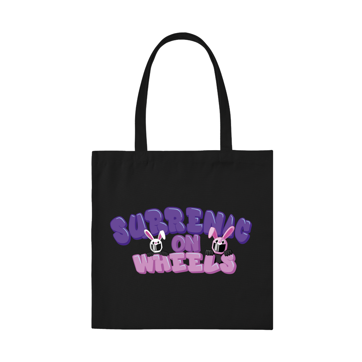 Surrenic on Wheels – Peace Bunny Totebag