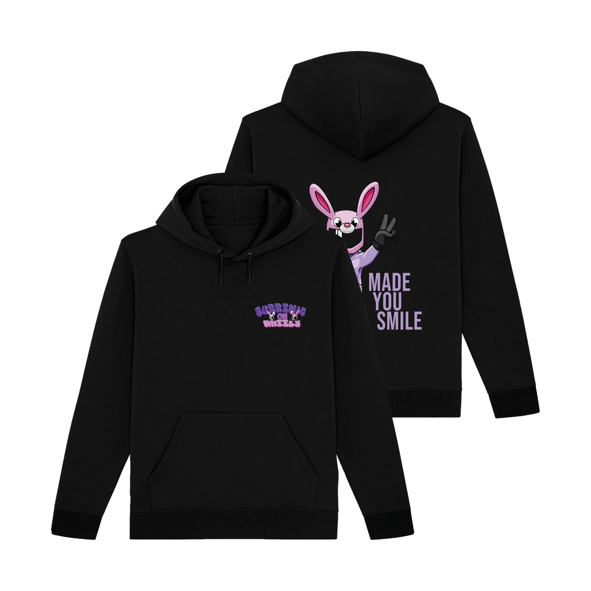 Surrenic on Wheels – Peace Bunny Hoodie