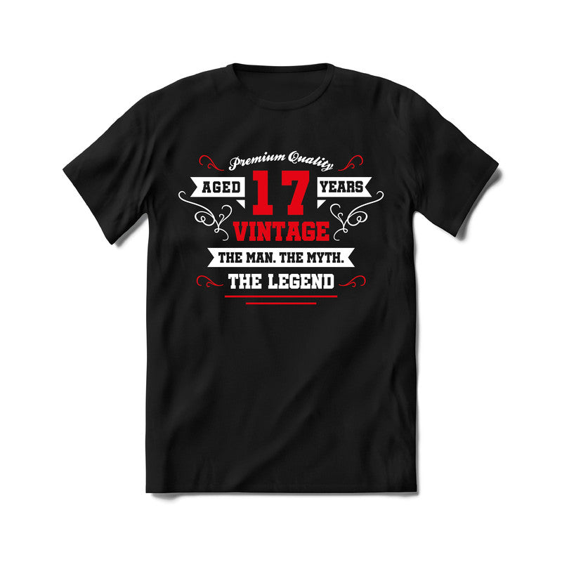 17 Jaar Legend - Zwart