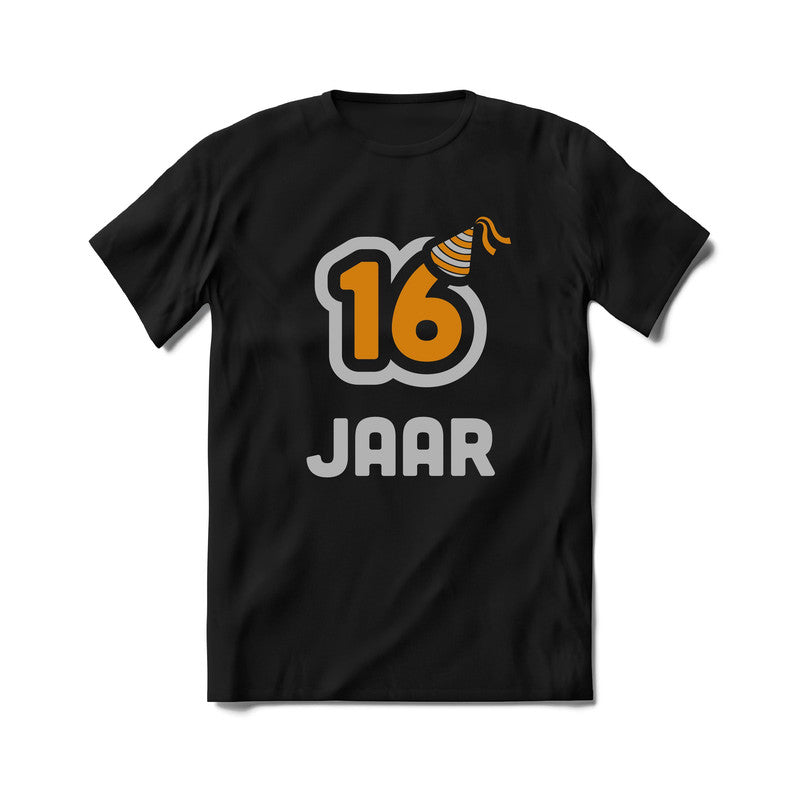 16 Jaar Feest kado - Zwart