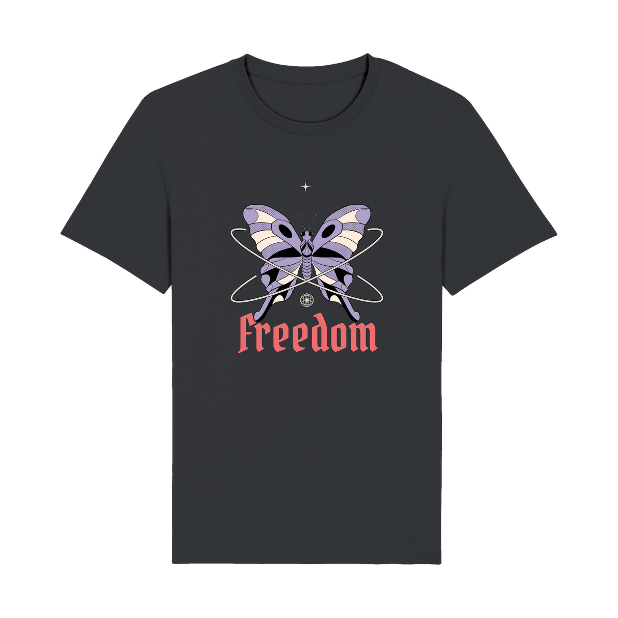 Bliksems - Freedom Butterfly T-shirt – Uniek Design