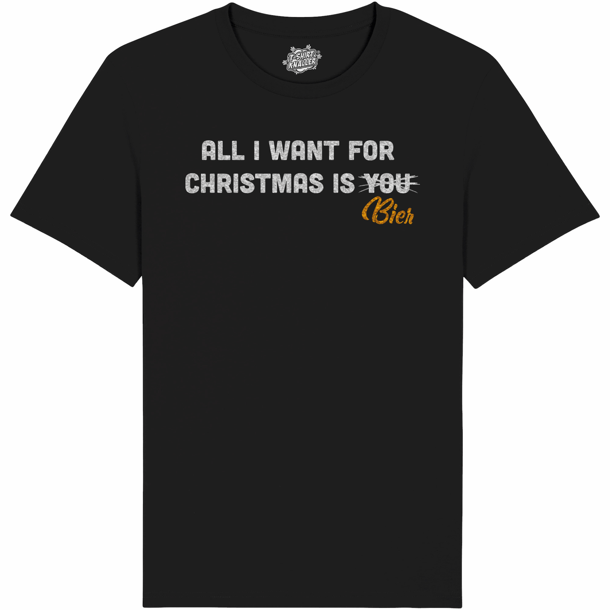 All i want for Christmas is beer  - Zwart