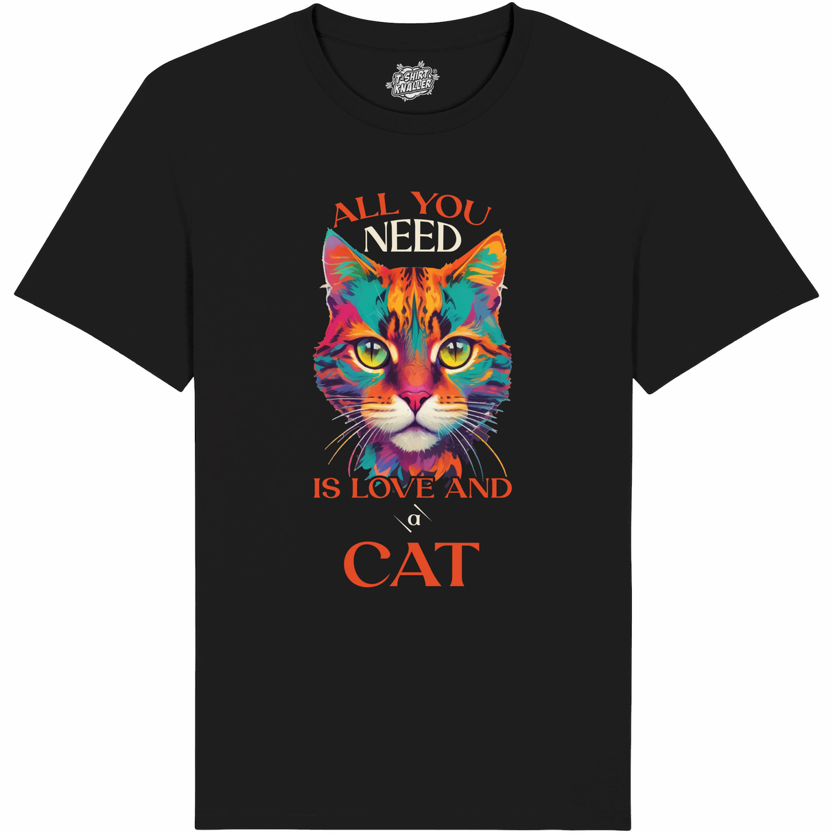 All you need is love and a cat  - Zwart