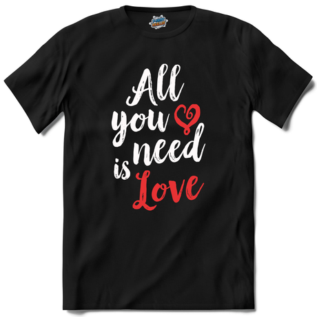 All You Need Is Love  - Zwart