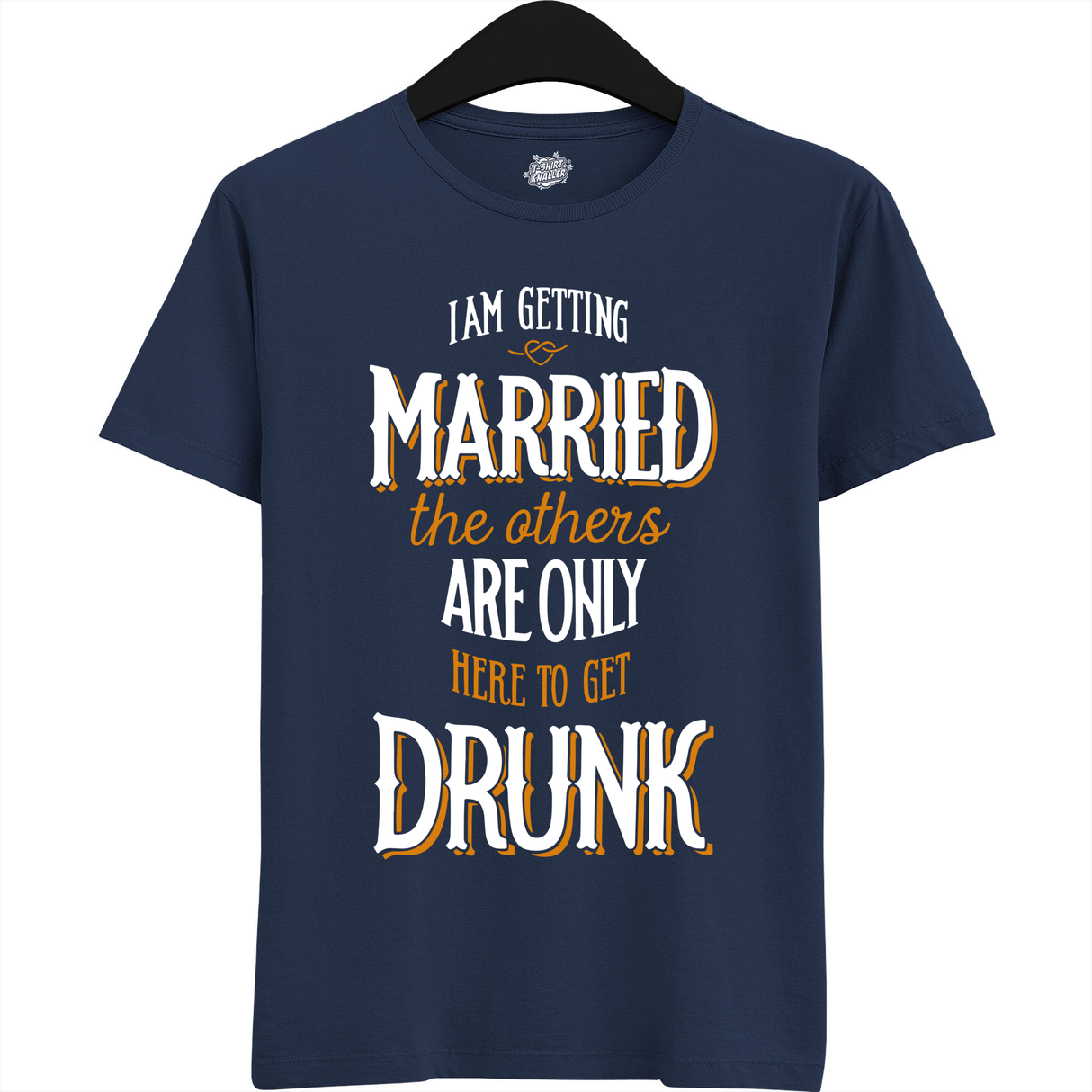 Am Getting Married  - Navy Blauw