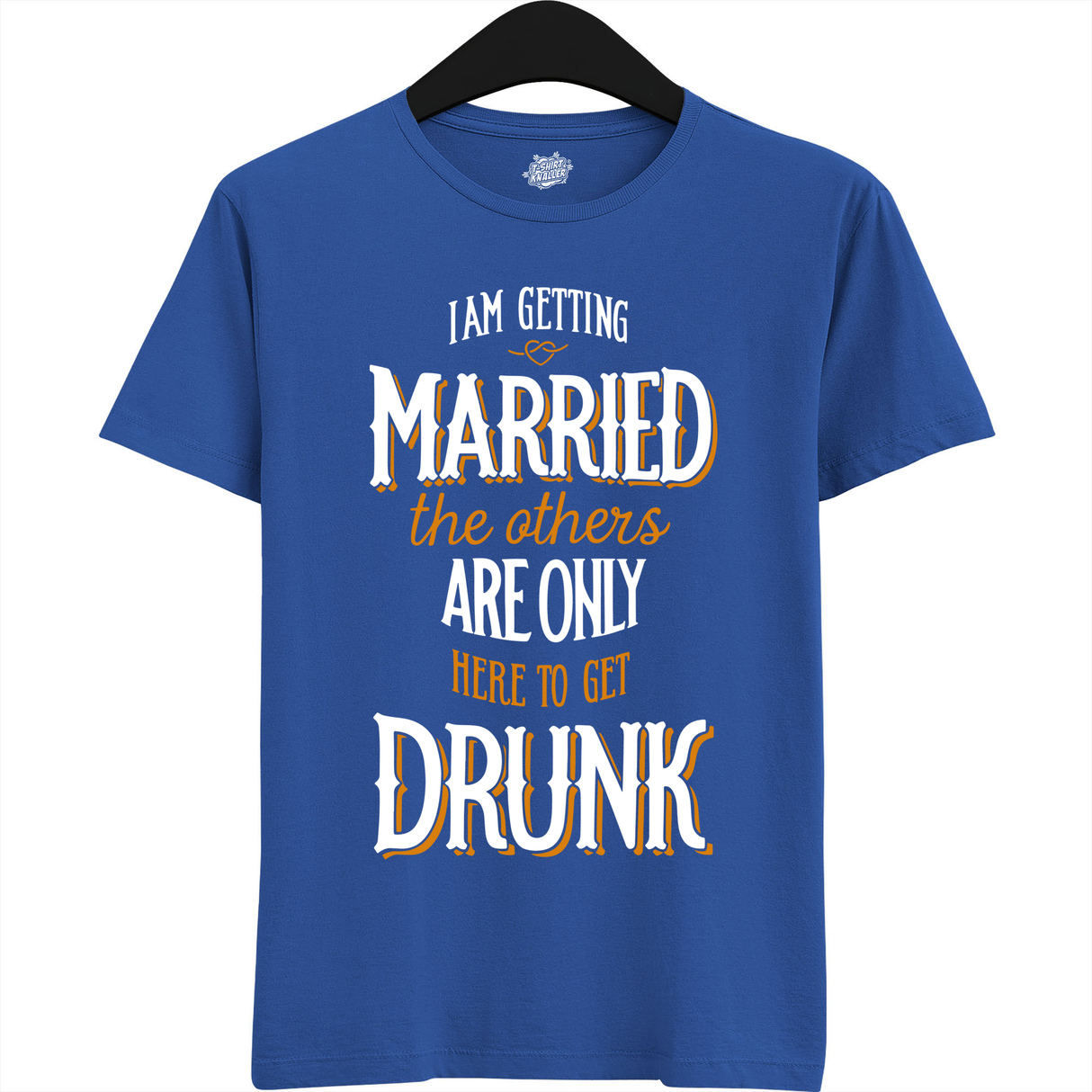 Am Getting Married  - Royal Blauw