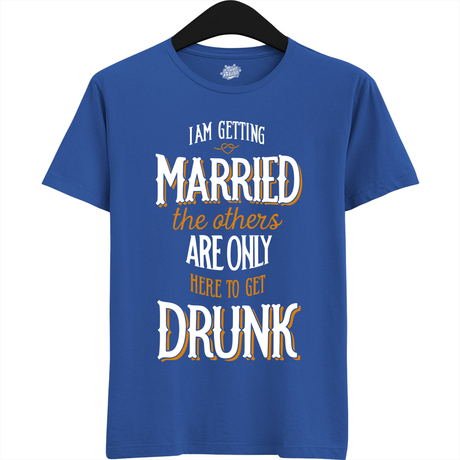 Am Getting Married  - Royal Blauw