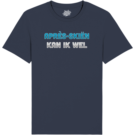 Après skiën Kan Ik Wel  - Navy Blauw