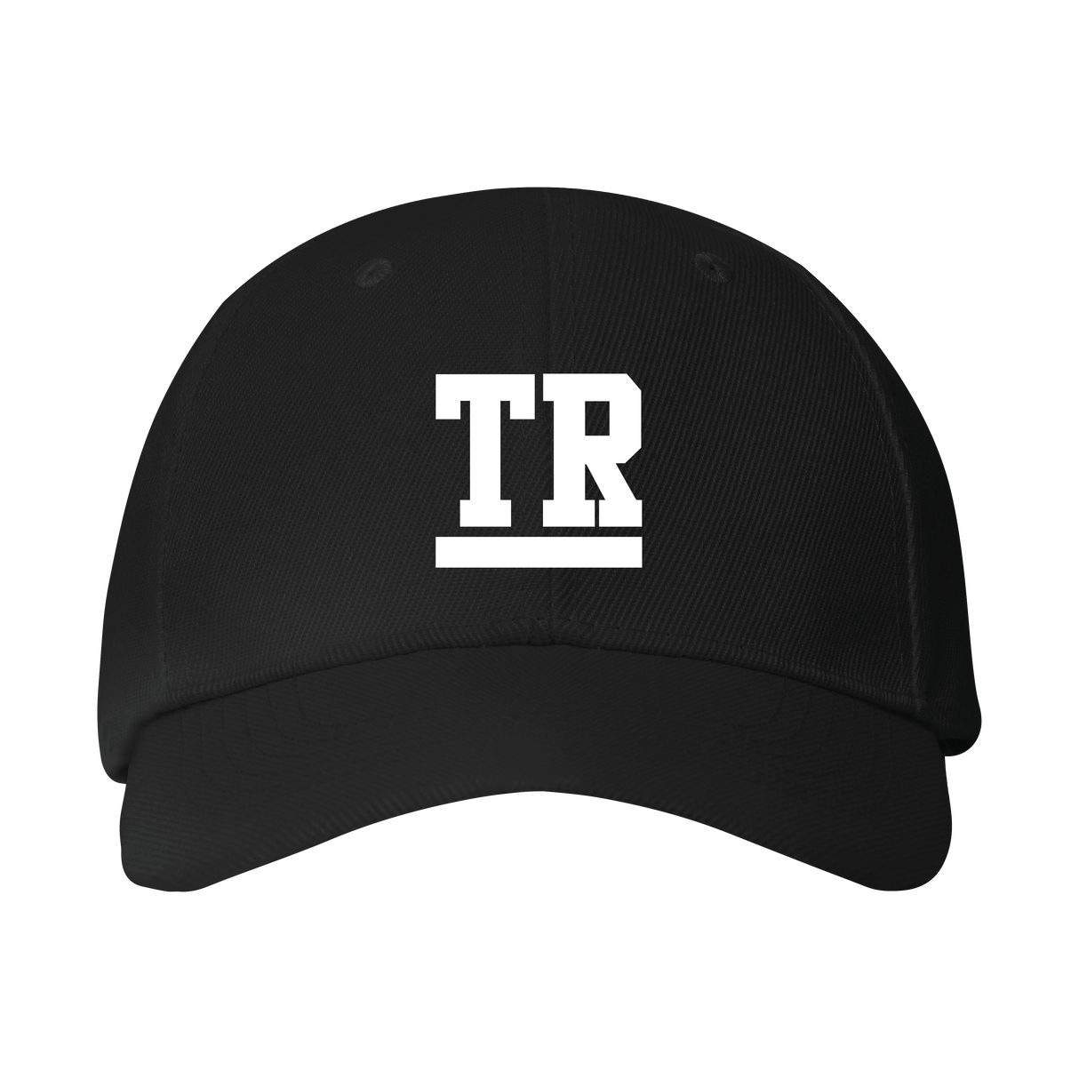 Embroidered "TR" Baseball Cap – Bold Monogram Hat for Streetwear and Casual Style