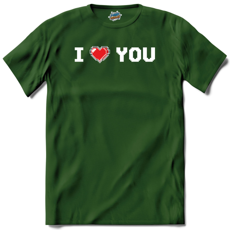 I Love You  - Groen