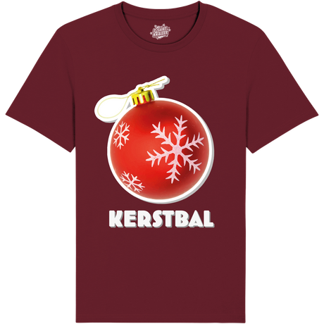 Kerstbal  - Burgundy