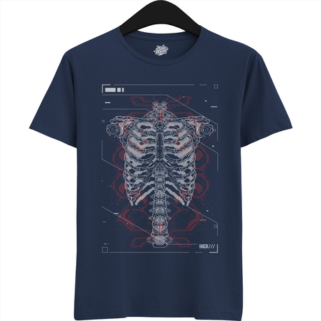 Megenical Bones  - Navy Blauw