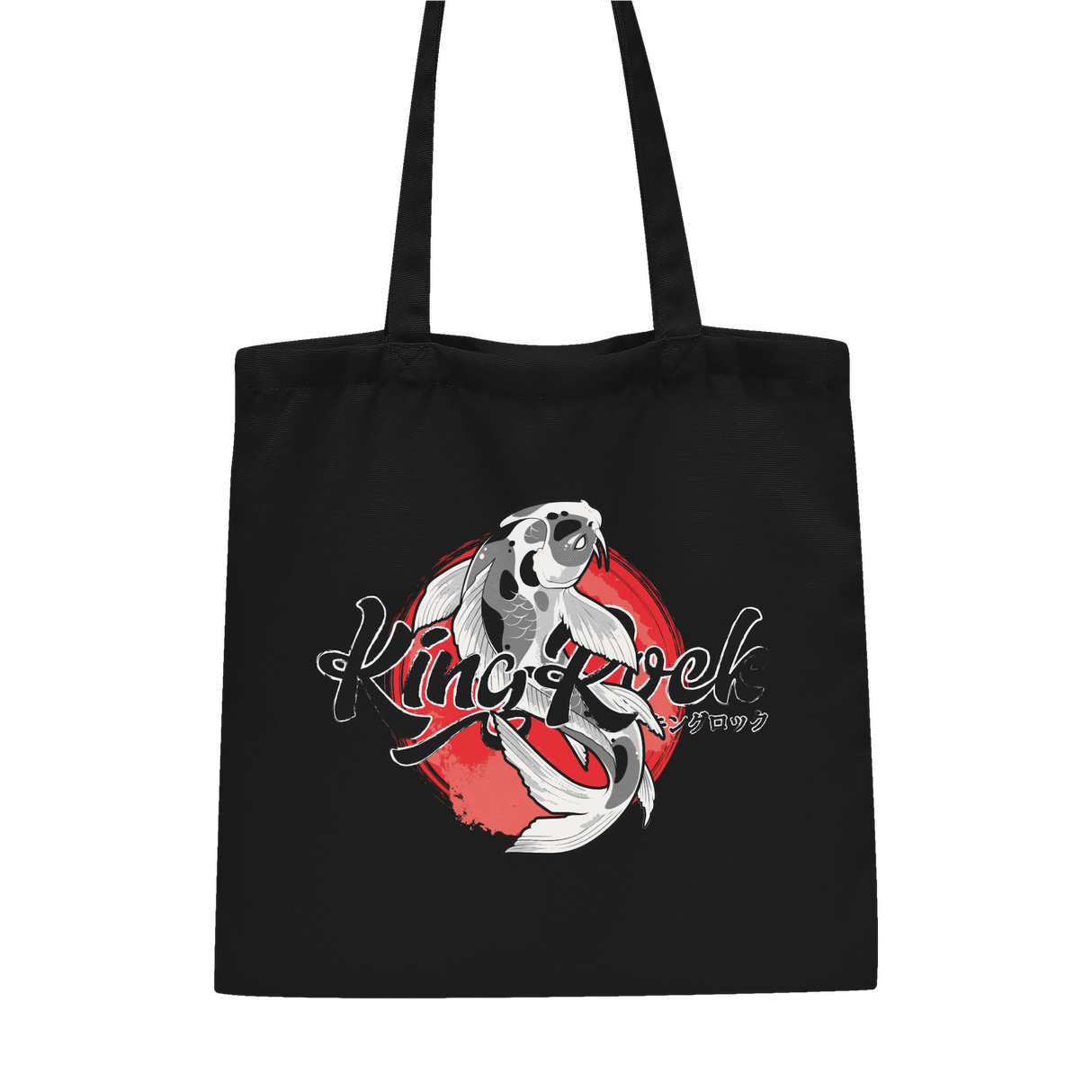 Kingrock Koi Tote Bag