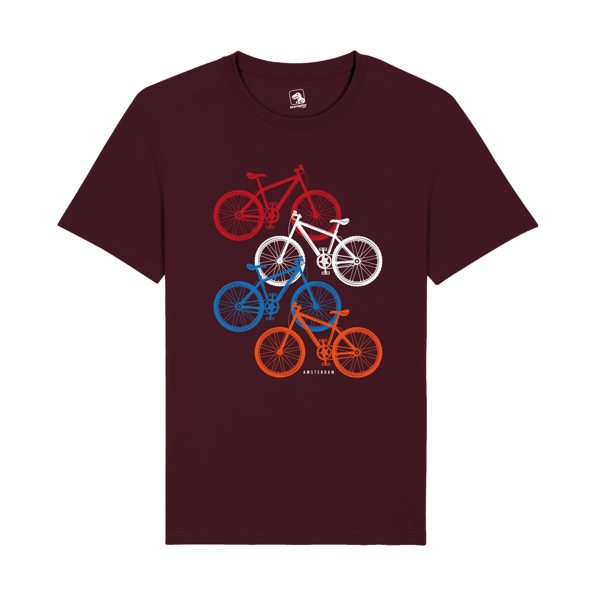 Amsterdam Mountain Bike T-Shirt | Dutch Adventure Edition