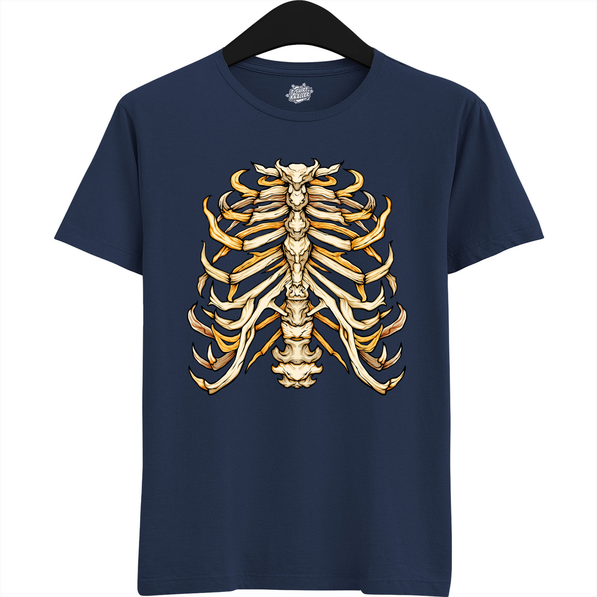 Pointy Ribcage  - Navy Blauw