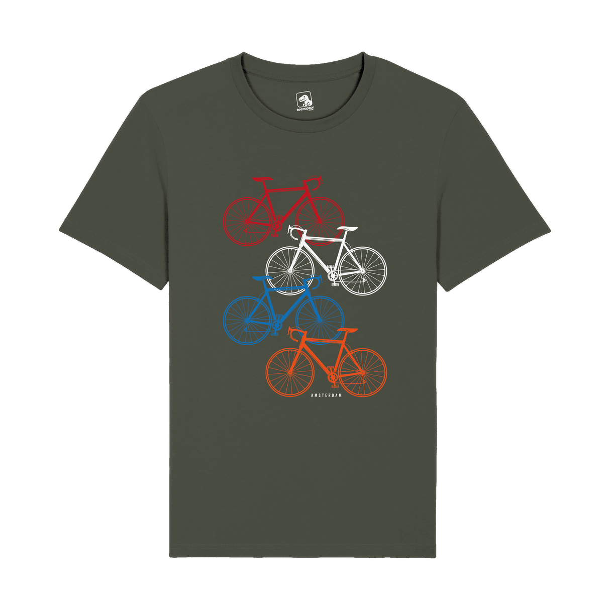 Amsterdam Road Bike T-Shirt | Dutch Speed Edition