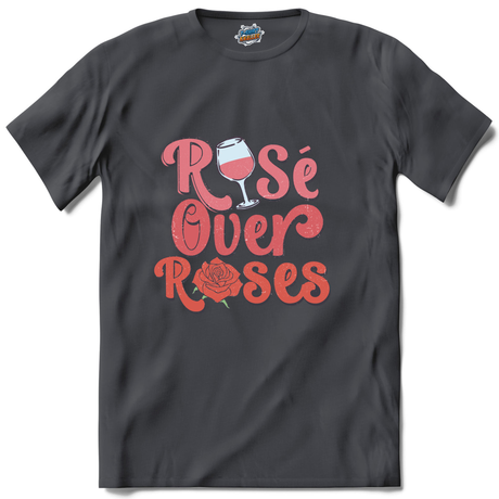 Rose Over Roses  - Mouse Grey