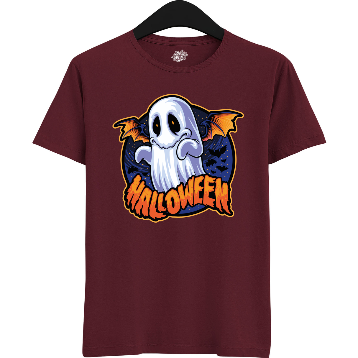 Spooky Scary Ghost  - Burgundy