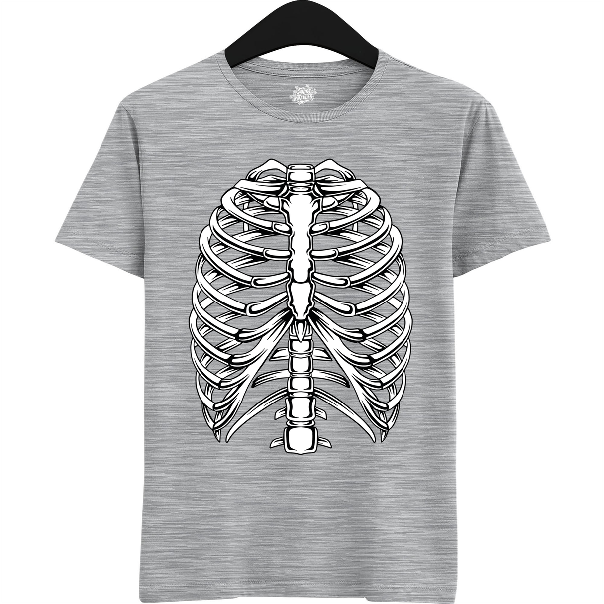 Spooky Scary Ribcage  - Grijs