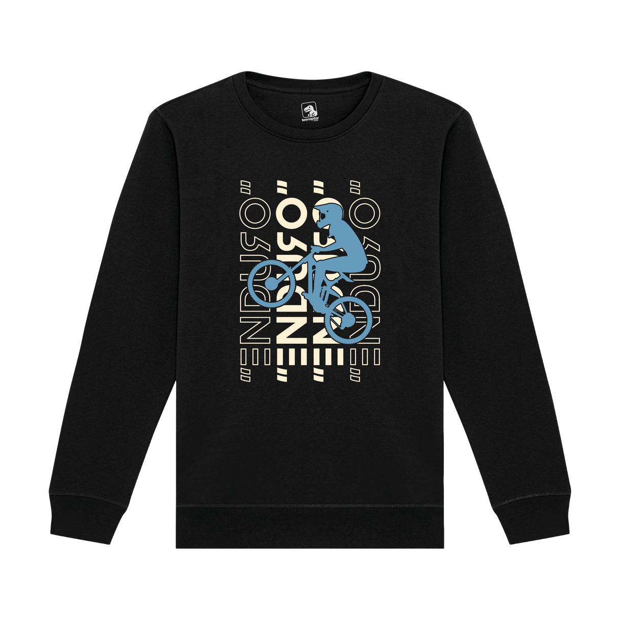 Enduro Bike Art Sweatshirt – Bold Graphic for Mountain Biking Enthusiasts