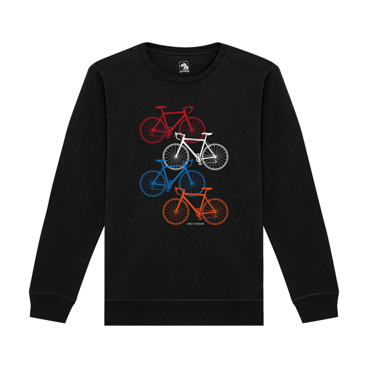 Racefiets Art Sweatshirt – Bold Road Bike Design for Cycling Enthusiasts