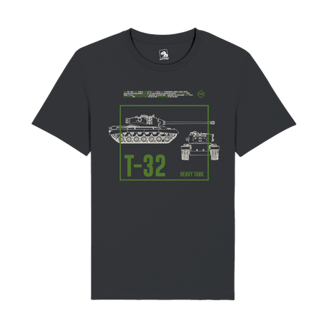 T-32 Heavy Tank T-Shirt | Military Armor Graphic Tee