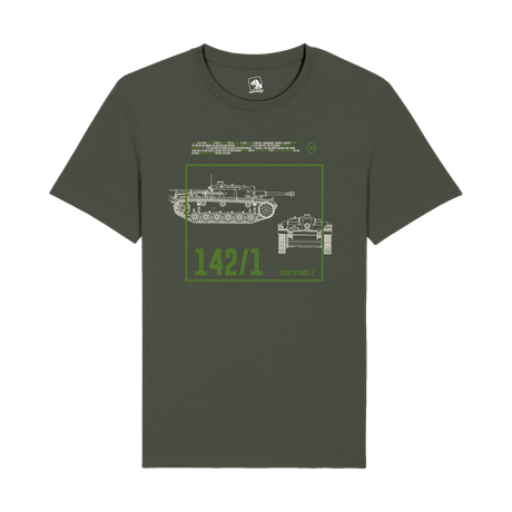 StuG III Ausf. F Tank T-Shirt | Military Armor Graphic Tee