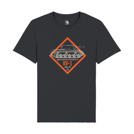 KV-1 Model 1941 Tank T-Shirt | WWII Soviet Armor Tech & Gaming Tee