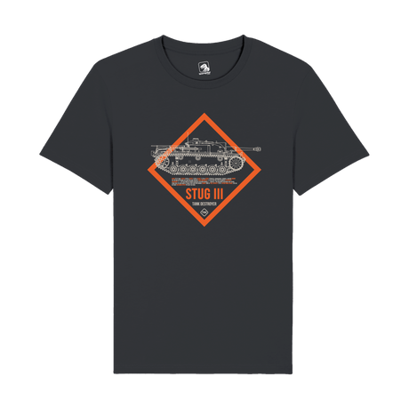 StuG III Tank Destroyer T-Shirt | WWII Tech & Gaming Graphic Tee