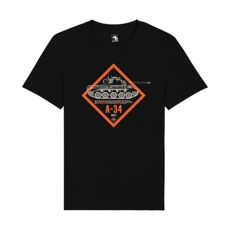 A-34 Comet Tank T-Shirt | WWII Tech & Gaming Graphic Tee