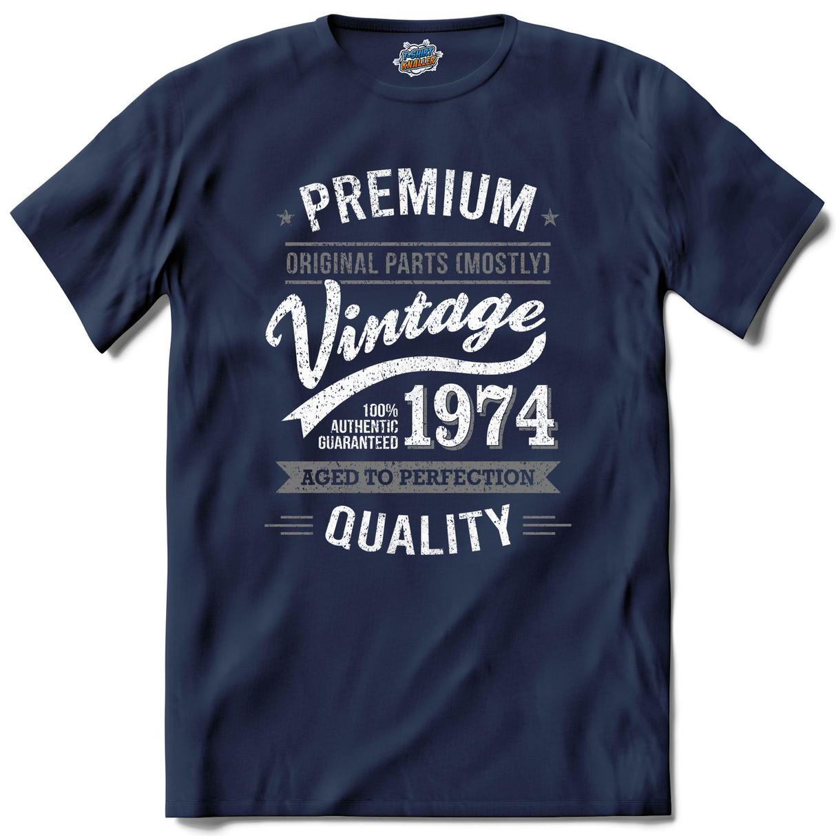 Vintage Legend Sinds 1974  - Navy Blue