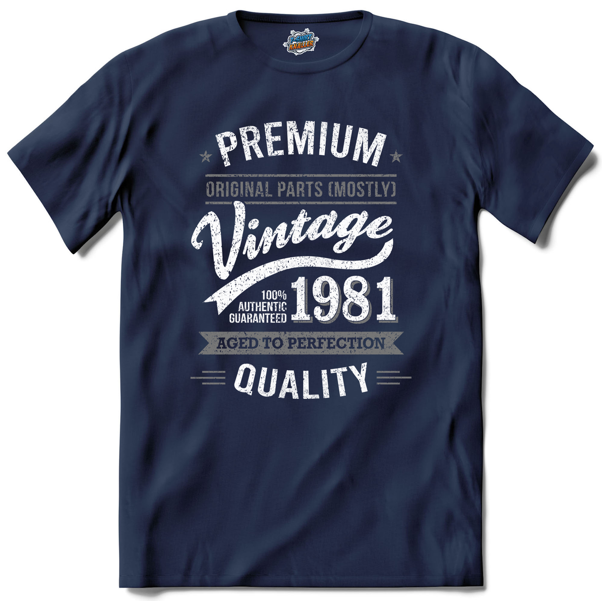 Vintage Legend Sinds 1981  - Navy Blue