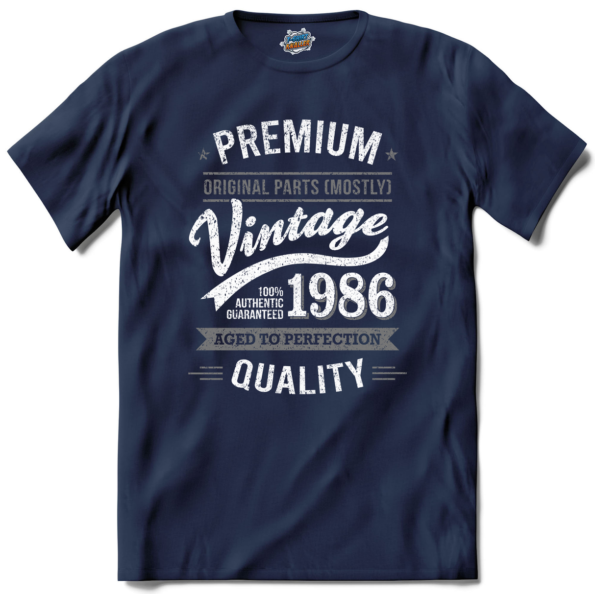 Vintage Legend Sinds 1986  - Navy Blue