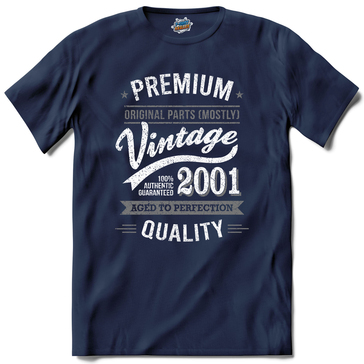 Vintage Legend Sinds 2001  - Navy Blue